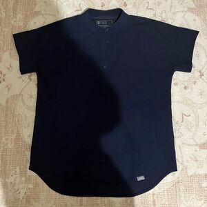 FIGS | Button Scrub Top | Navy | Size Medium | Worn Once!